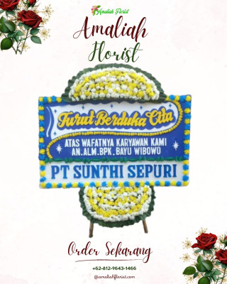 Papan Bunga Duka di Alapan
