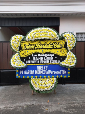 Papan Bunga Duka di Alapan